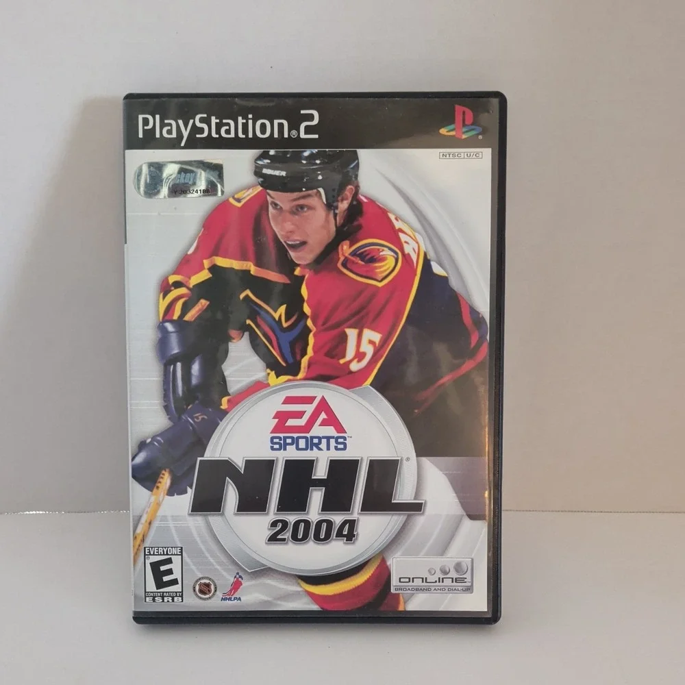NHL 2004 Sony PlayStation 2 PS2 EA Sports Hockey Game CIB Complete NTSC